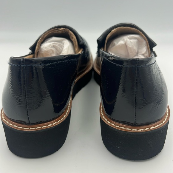 NATURALIZER Adline Navy/Black Patent Leather Loafer Women’s Size 8M NEW WITH BOX - Picture 6 of 15